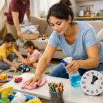 Limpieza rápida para padres ocupados: guía práctica para ordenar y limpiar sin perder el día